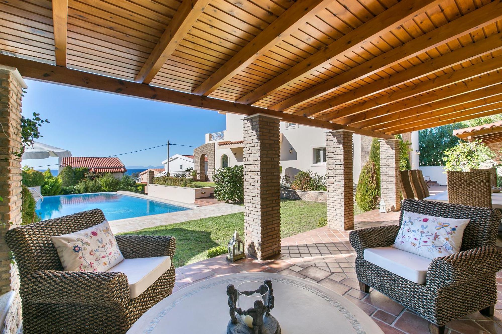 Villa Melia Сунион Экстерьер фото