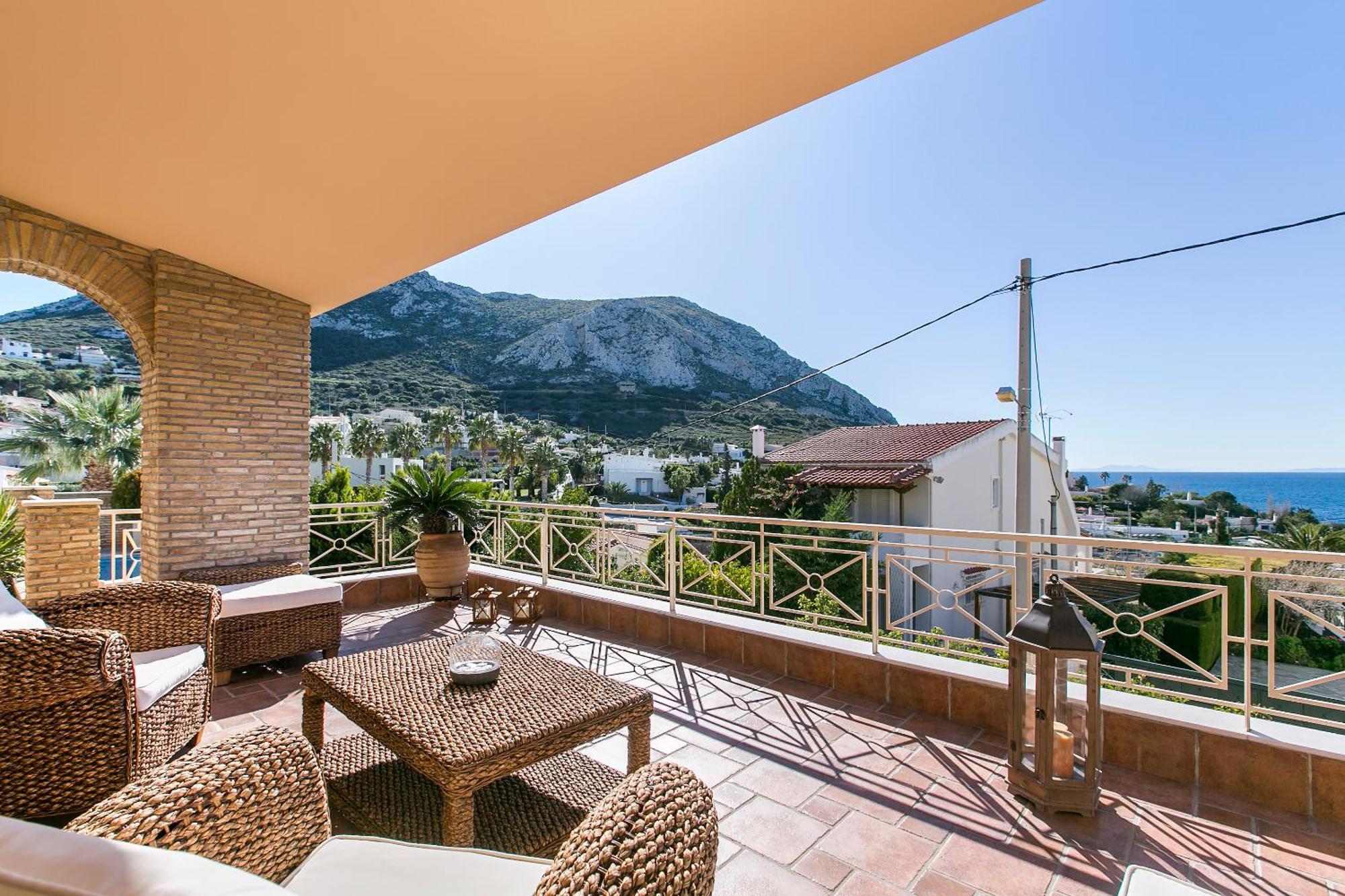 Villa Melia Сунион Экстерьер фото